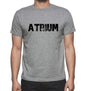 Atrium Grey Mens Short Sleeve Round Neck T-Shirt 00018 - Grey / S - Casual