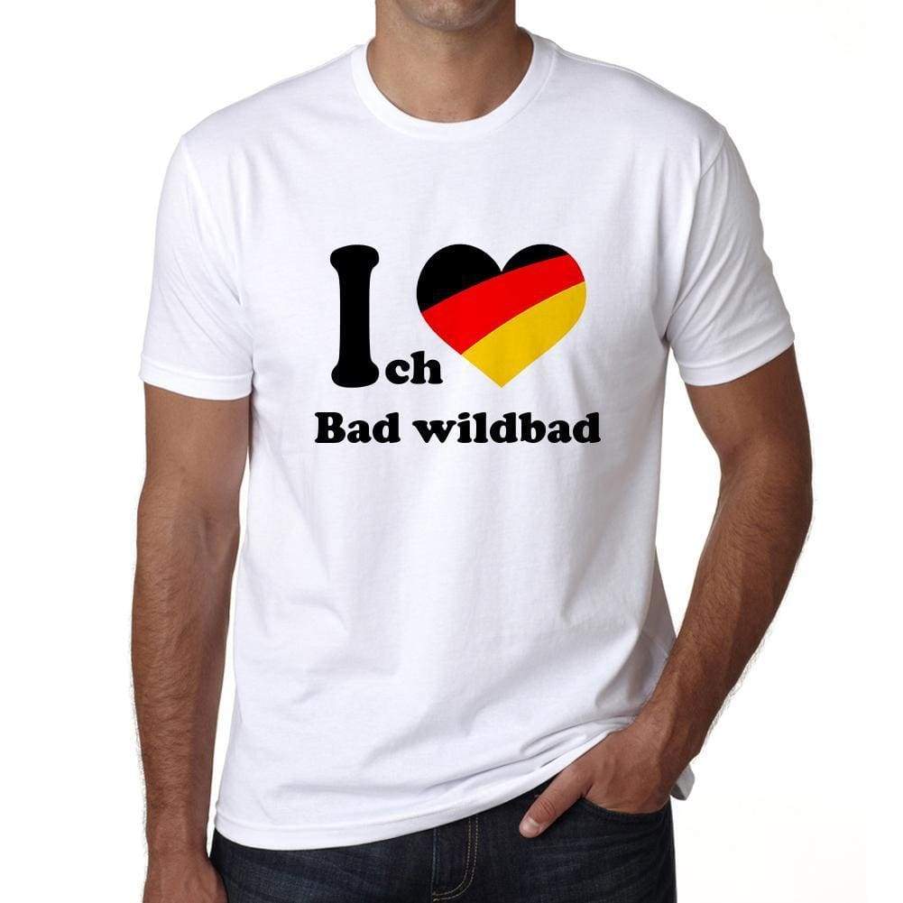 Bad Wildbad Mens Short Sleeve Round Neck T-Shirt 00005 - Casual