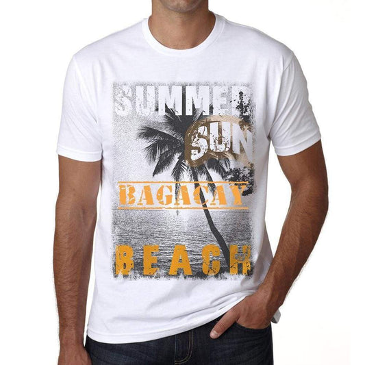 Bagacay Mens Short Sleeve Round Neck T-Shirt - Casual