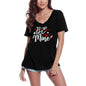 ULTRABASIC Damen T-Shirt Be Mine Love Kurzarm-T-Shirt Tops