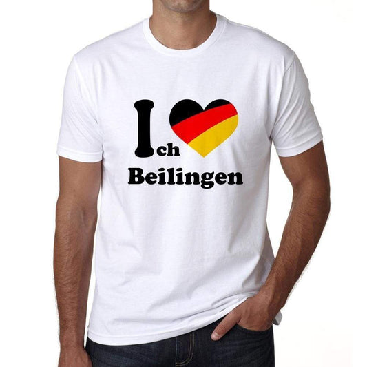 Beilingen Mens Short Sleeve Round Neck T-Shirt 00005 - Casual