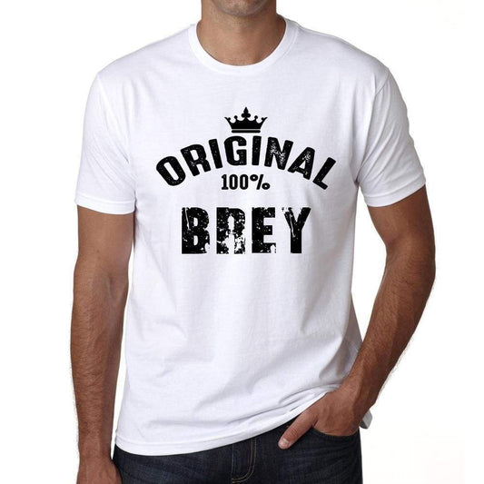 Brey Mens Short Sleeve Round Neck T-Shirt - Casual