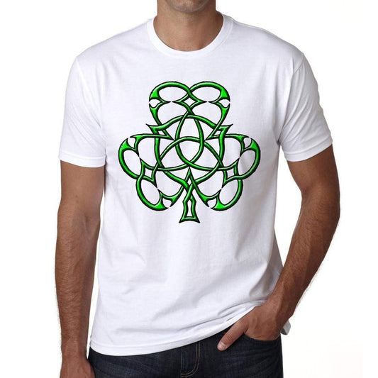 Celtic Shamrock Triquetra 1 T-Shirt For Men T Shirt Gift - T-Shirt