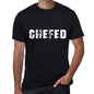 Chefed Mens Vintage T Shirt Black Birthday Gift 00554 - Black / Xs - Casual
