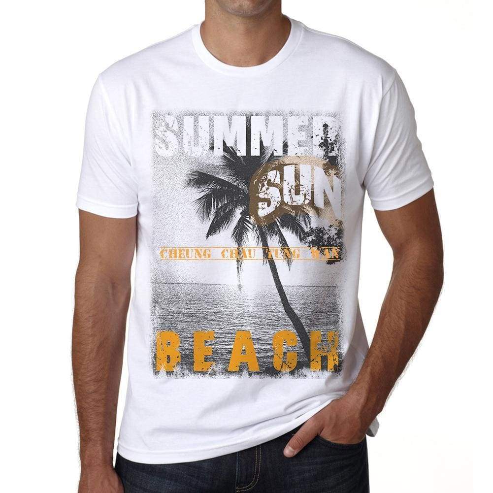 Cheung Chau Tung Wan Mens Short Sleeve Round Neck T-Shirt - Casual