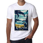 Clarin Pura Vida Beach Name White Mens Short Sleeve Round Neck T-Shirt 00292 - White / S - Casual