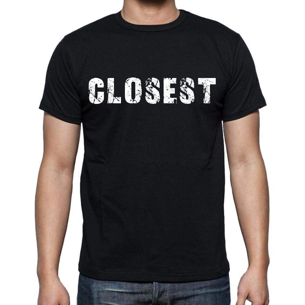 Closest Mens Short Sleeve Round Neck T-Shirt - Casual