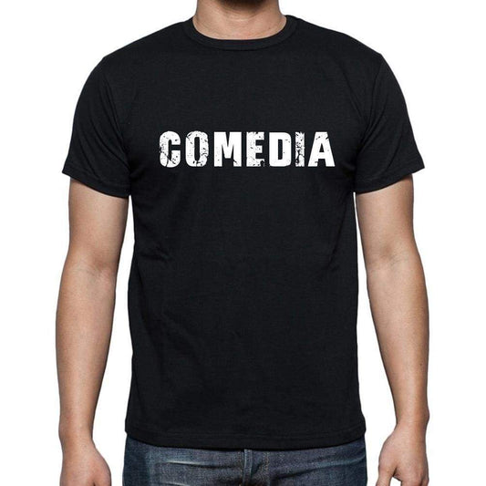 Comedia Mens Short Sleeve Round Neck T-Shirt - Casual