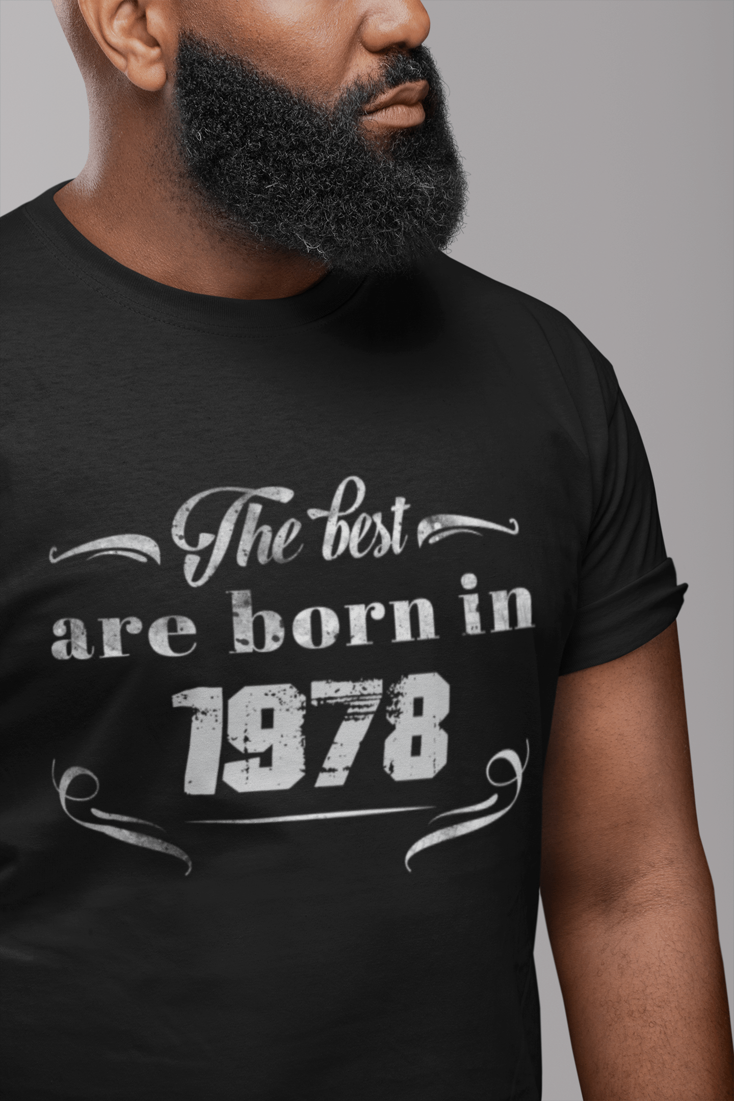 Homme Tee Vintage T-Shirt Die Besten sind 1978 geboren