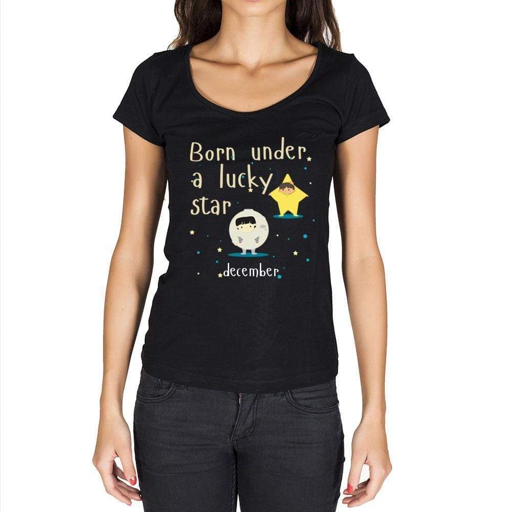 December Womens Short Sleeve Round Neck T-Shirt - Casual