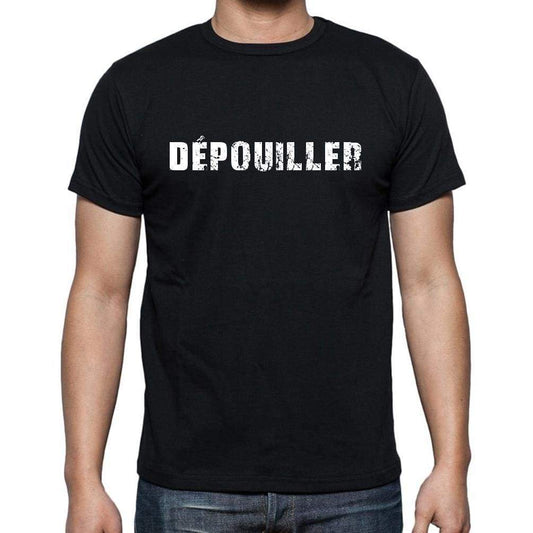 Dépouiller French Dictionary Mens Short Sleeve Round Neck T-Shirt 00009 - Casual