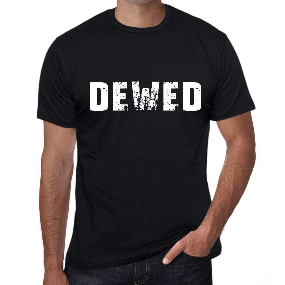 Dewed Mens Retro T Shirt Black Birthday Gift 00553 - Black / Xs - Casual