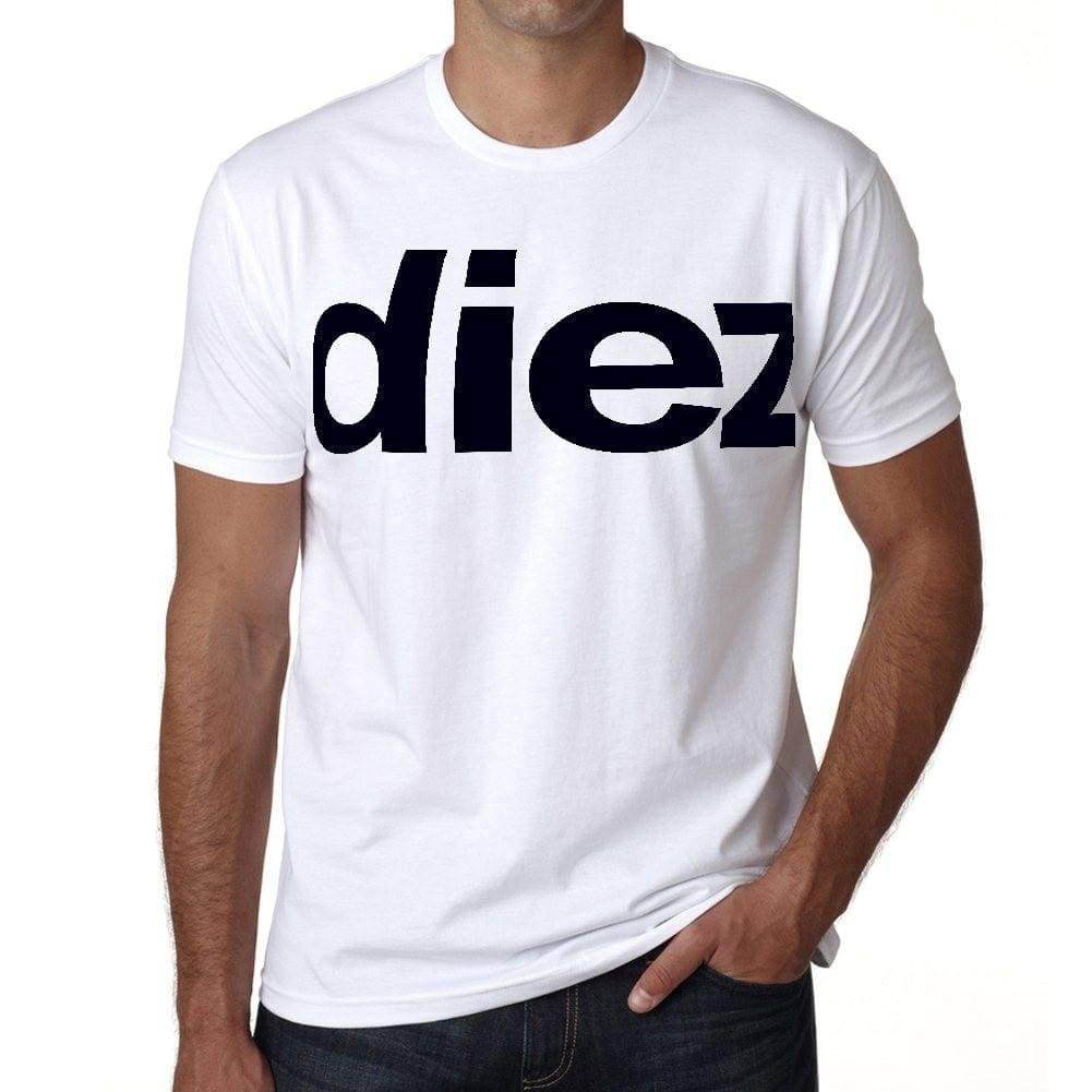 Diez Mens Short Sleeve Round Neck T-Shirt 00052