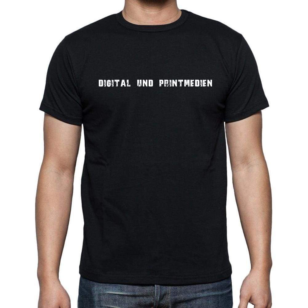 Digital Und Printmedien Mens Short Sleeve Round Neck T-Shirt 00022 - Casual