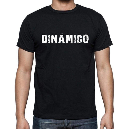 Dinmico Mens Short Sleeve Round Neck T-Shirt - Casual