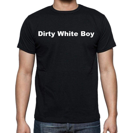 Dirty White Boy Mens Short Sleeve Round Neck T-Shirt - Casual