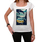 Duka Pura Vida Beach Name White Womens Short Sleeve Round Neck T-Shirt 00297 - White / Xs - Casual