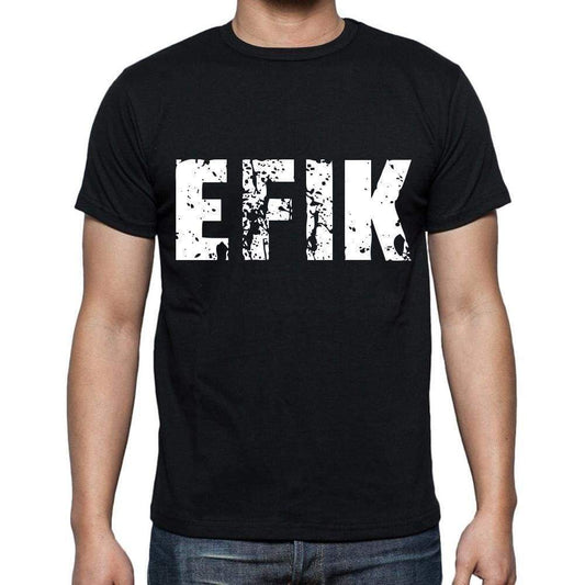 Efik Mens Short Sleeve Round Neck T-Shirt 00016 - Casual