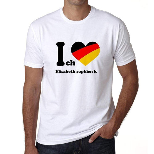 Elisabeth Sophien K Mens Short Sleeve Round Neck T-Shirt 00005 - Casual
