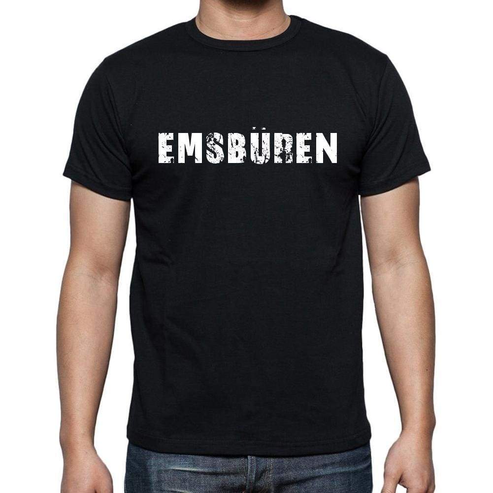 Emsbren Mens Short Sleeve Round Neck T-Shirt 00003 - Casual