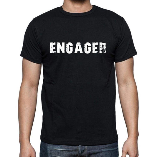 Engager Mens Short Sleeve Round Neck T-Shirt