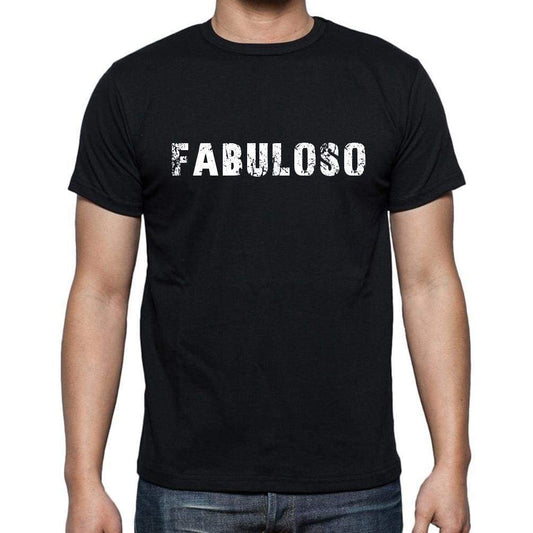 Fabuloso Mens Short Sleeve Round Neck T-Shirt - Casual