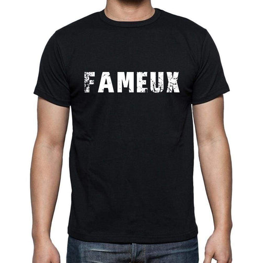 Fameux French Dictionary Mens Short Sleeve Round Neck T-Shirt 00009 - Casual