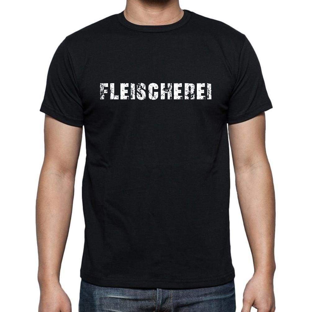 Fleischerei Mens Short Sleeve Round Neck T-Shirt - Casual