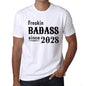Freakin Badass Since 2028 Mens T-Shirt White Birthday Gift 00392 - White / Xs - Casual