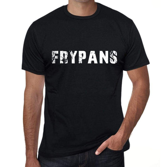 frypans Mens Vintage T shirt Black Birthday Gift 00555 - Ultrabasic