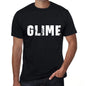 Glime Mens Retro T Shirt Black Birthday Gift 00553 - Black / Xs - Casual