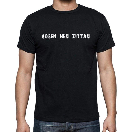 Gosen Neu Zittau Mens Short Sleeve Round Neck T-Shirt 00003 - Casual