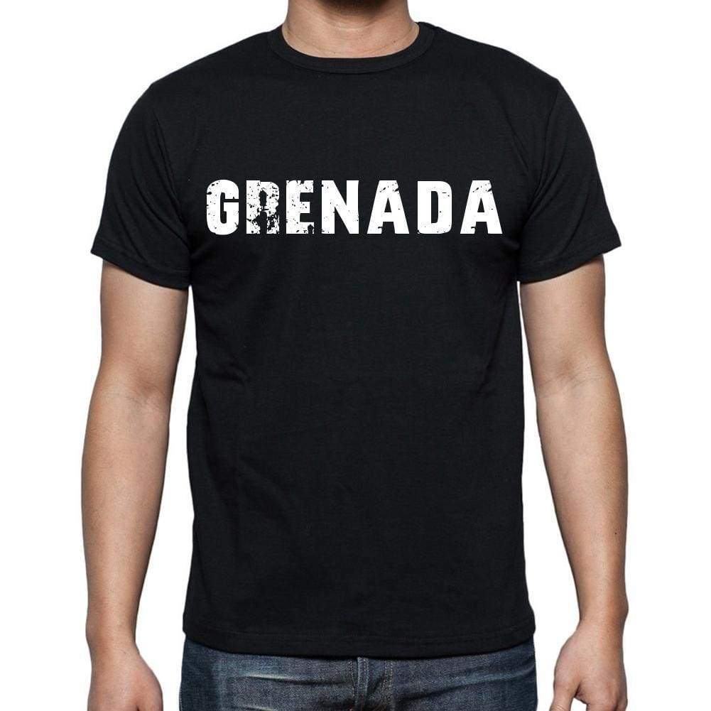 Grenada T-Shirt For Men Short Sleeve Round Neck Black T Shirt For Men - T-Shirt