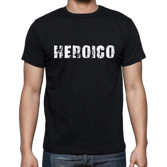 Heroico Mens Short Sleeve Round Neck T-Shirt - Casual