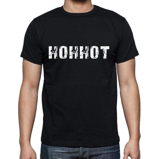 Hohhot Mens Short Sleeve Round Neck T-Shirt 00004 - Casual