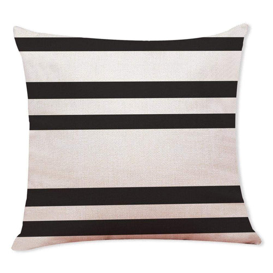 Home Decor Cushion Cover Black And White Geometry Throw Pillowcase Pillow Covers - Ultrabasic