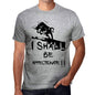 I Shall Be Affectionate Grey Mens Short Sleeve Round Neck T-Shirt Gift T-Shirt 00370 - Grey / S - Casual