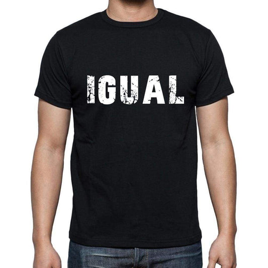 Igual Mens Short Sleeve Round Neck T-Shirt - Casual