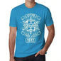 Letting Dreams Sail Since 1972 Mens T-Shirt Blue Birthday Gift 00404 - Blue / Xs - Casual