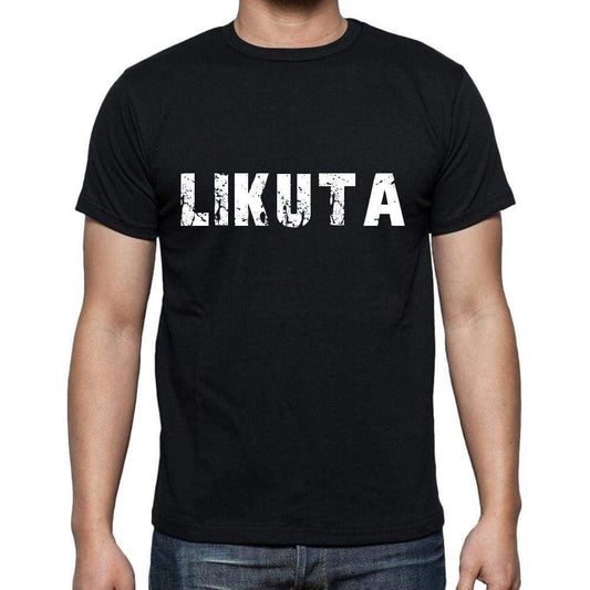 Likuta Mens Short Sleeve Round Neck T-Shirt 00004 - Casual