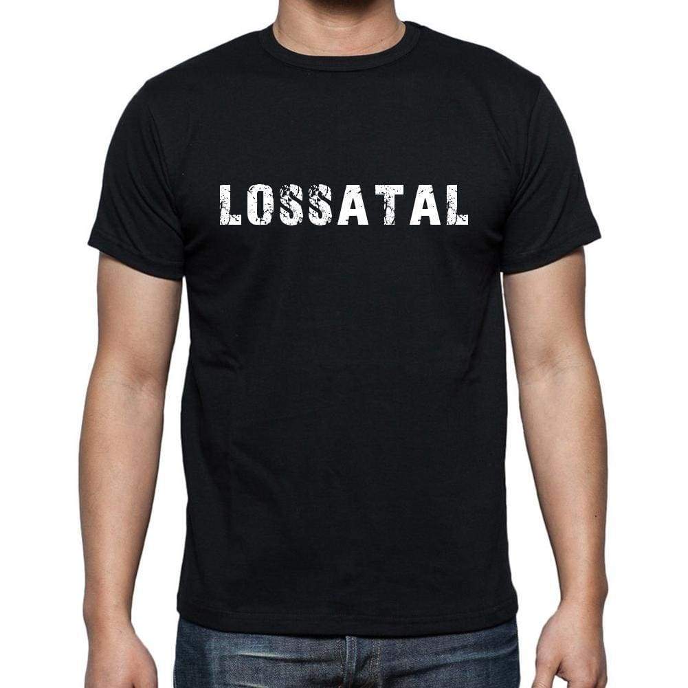 Lossatal Mens Short Sleeve Round Neck T-Shirt 00003 - Casual
