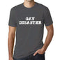 Mens Graphic T-Shirt LGBT Gay Disaster Mouse Grey - Mouse Grey / XS / Cotton - T-Shirt