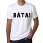 Mens Tee Shirt Vintage T Shirt Bâtai X-Small White 00561 - White / Xs - Casual