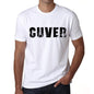Mens Tee Shirt Vintage T Shirt Cuver X-Small White 00561 - White / Xs - Casual
