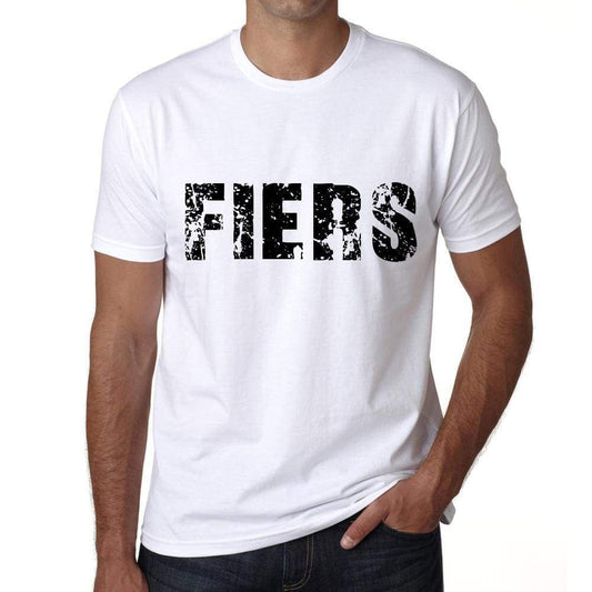 Mens Tee Shirt Vintage T Shirt Fiers X-Small White 00561 - White / Xs - Casual
