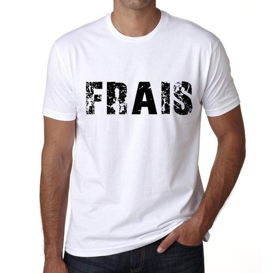 Mens Tee Shirt Vintage T Shirt Frais X-Small White 00561 - White / Xs - Casual