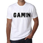 Mens Tee Shirt Vintage T Shirt Gamin X-Small White 00561 - White / Xs - Casual