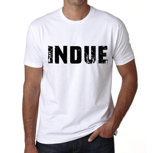 Mens Tee Shirt Vintage T Shirt Indue X-Small White 00561 - White / Xs - Casual