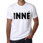 Mens Tee Shirt Vintage T Shirt Innè X-Small White 00560 - White / Xs - Casual