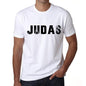 Mens Tee Shirt Vintage T Shirt Judas X-Small White 00561 - White / Xs - Casual